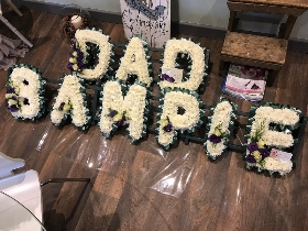 DAD lettering